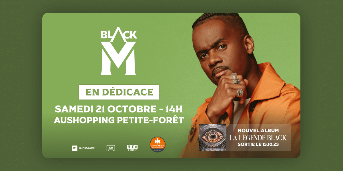 Black M - Dédicace - Album - La Légende Black