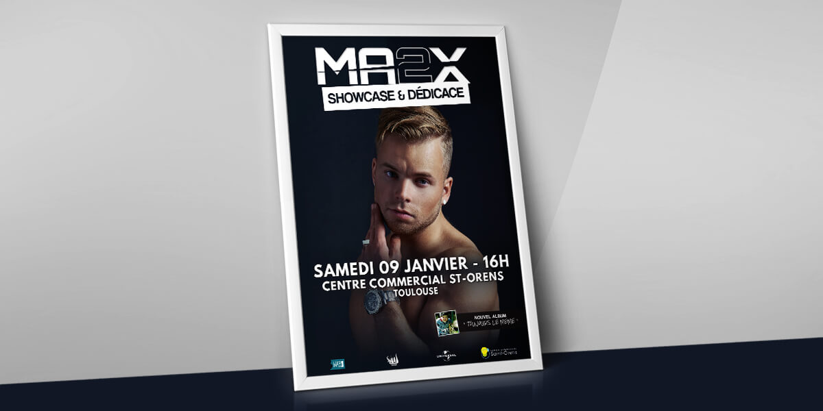 MA2X Affiche Tournée Promo - 2016