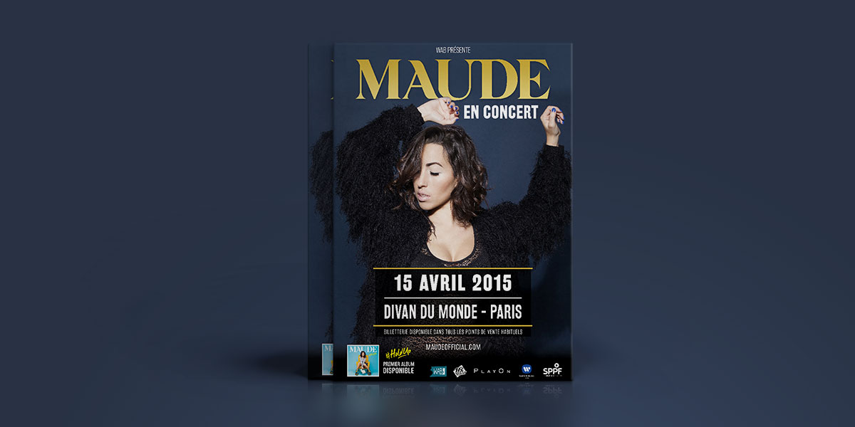 Maude - Concert Paris - 2015
