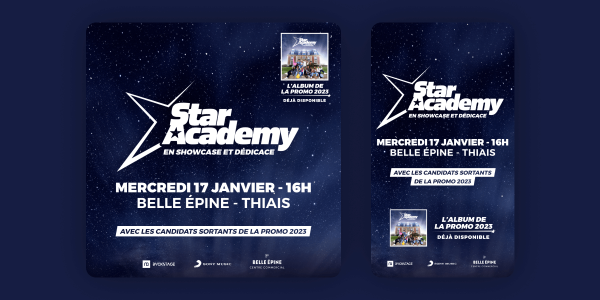 Star Academy - Promo 2023 - Dédicaces