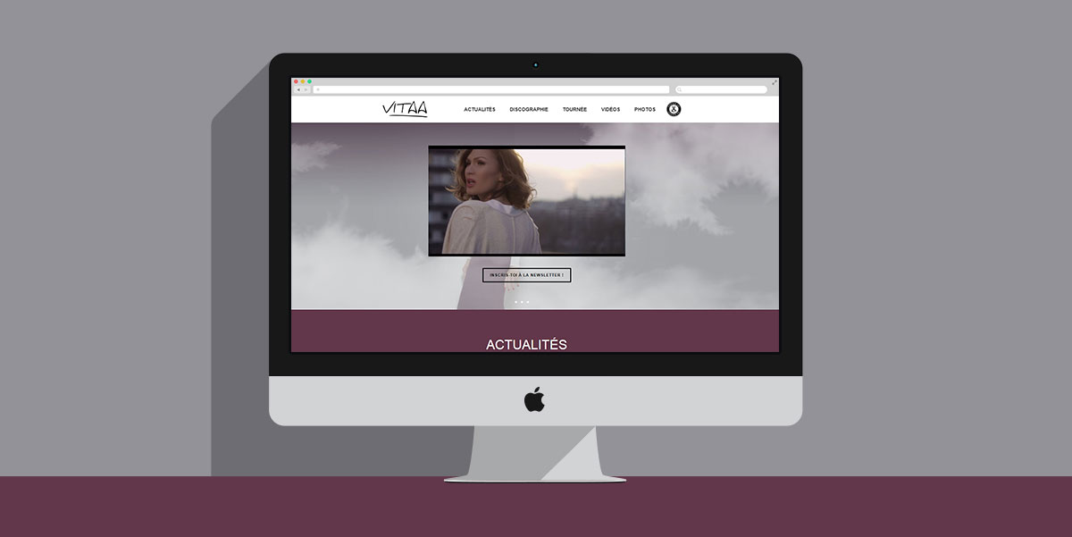 Vitaa - Site Web - 2015