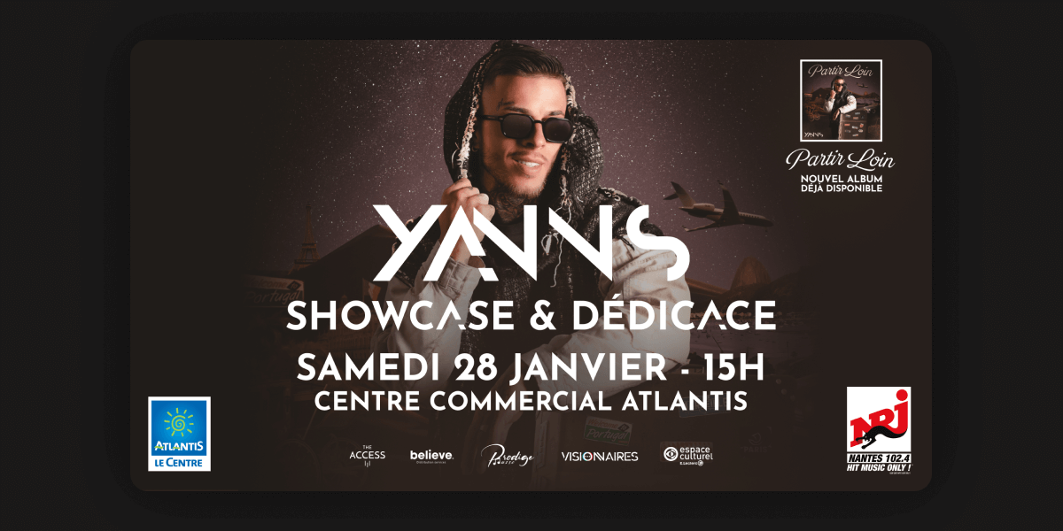 Yanns - Dedicace - Album - Partir Loin